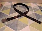 Diesel Canvas Riem Zwart - 120cm+, Kleding | Heren, Riemen en Ceinturen, Zwart, Ophalen of Verzenden, Zo goed als nieuw, 115 cm of meer
