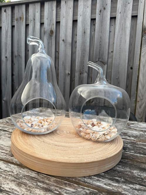 Stolp Appel en Peer, Huis en Inrichting, Woonaccessoires | Stolpen, Zo goed als nieuw, Ophalen of Verzenden
