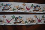 Vintage Behangrand Behang Flintstones 5.40 meter, Ophalen of Verzenden