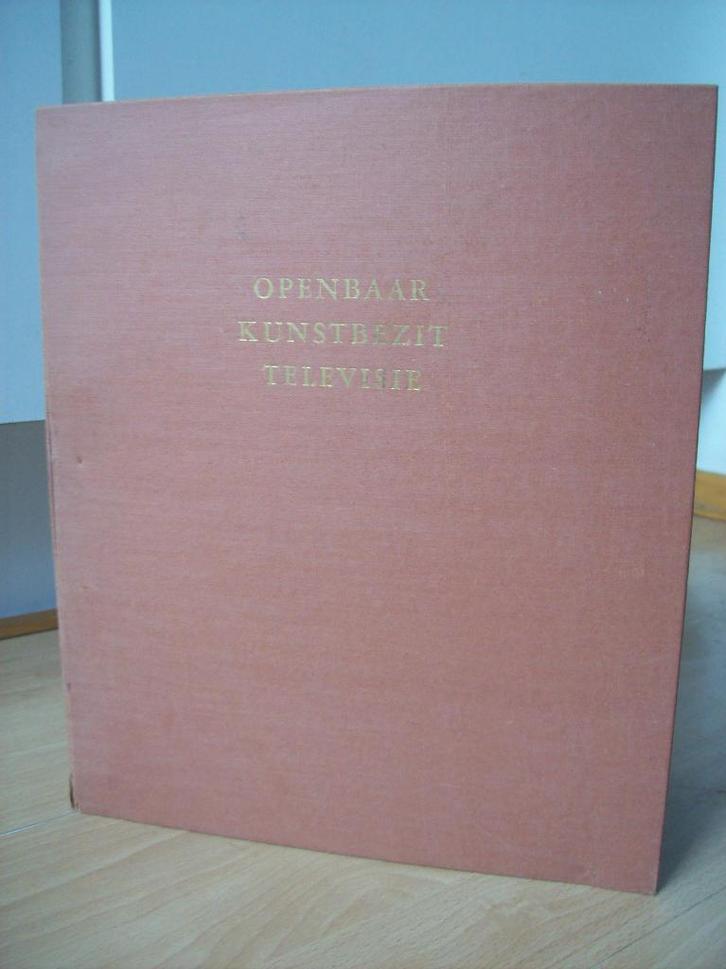 Map - Openbaar Kunstbezit Televisie - 1965, Boeken, Kunst en Cultuur | Beeldend, Gelezen, Schilder- en Tekenkunst, Ophalen of Verzenden