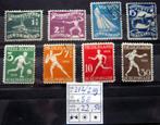 postzegels Olympiade 1928, Verzenden, T/m 1940, Gestempeld