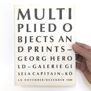 ‘Multiplied Objects and Prints’, Georg Herold beschikbaar voor biedingen