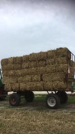 Stro/ tarwe stro, Ophalen, Vee
