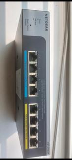 Netgear MS108EUP netwerk switch, Computers en Software, Netwerk switches, Verzenden, Zo goed als nieuw