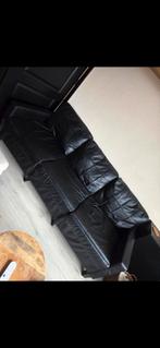 Zwarte bank in redelijke staat, Ophalen, Gebruikt, 150 tot 200 cm, Tweepersoons