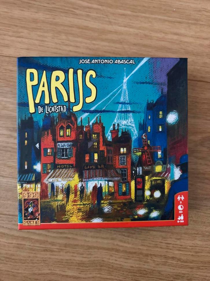Parijs: De Lichtstad - Compleet Bordspel voor 2 spelers, Hobby en Vrije tijd, Gezelschapsspellen | Bordspellen, Zo goed als nieuw