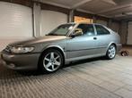 Saab 9-3 2.0 Turbo Aero Coupe 2001 Grijs, Voorwielaandrijving, 65 €/maand, Zwart, 4 cilinders