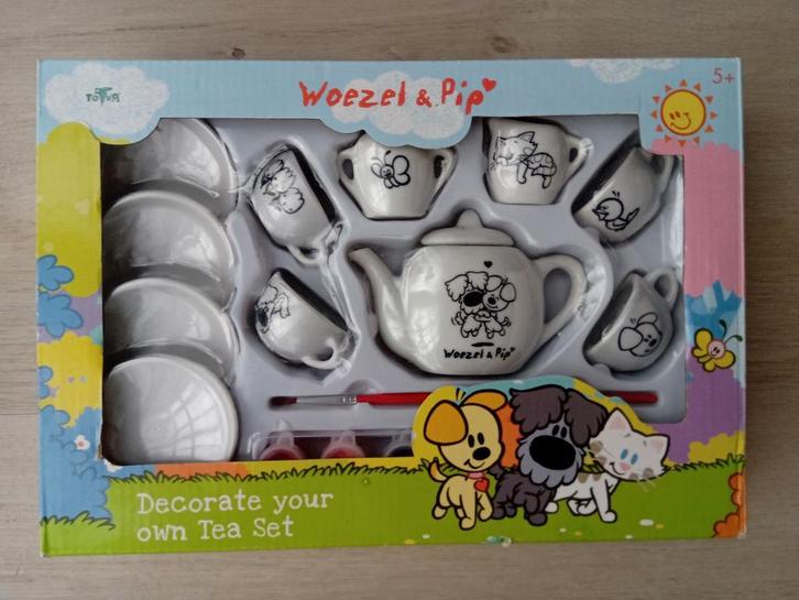 Woezel & Pip theeservies van Totum NIEUW, Kinderen en Baby's, Speelgoed | Overig, Nieuw, Jongen of Meisje, Ophalen of Verzenden