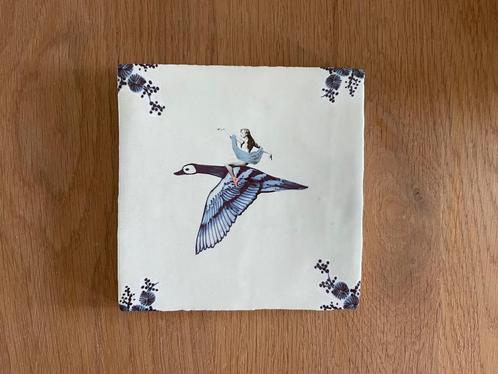 Storytiles ‘Free as a bird’ - Maat M, Huis en Inrichting, Woonaccessoires | Wanddecoraties, Nieuw, Ophalen of Verzenden