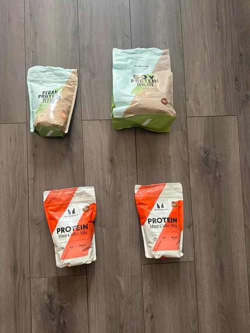 MyProtein vegan proteine poeder en mug cake, Sport en Fitness, Gezondheidsproducten en Wellness, Nieuw, Poeder of Drank, Ophalen