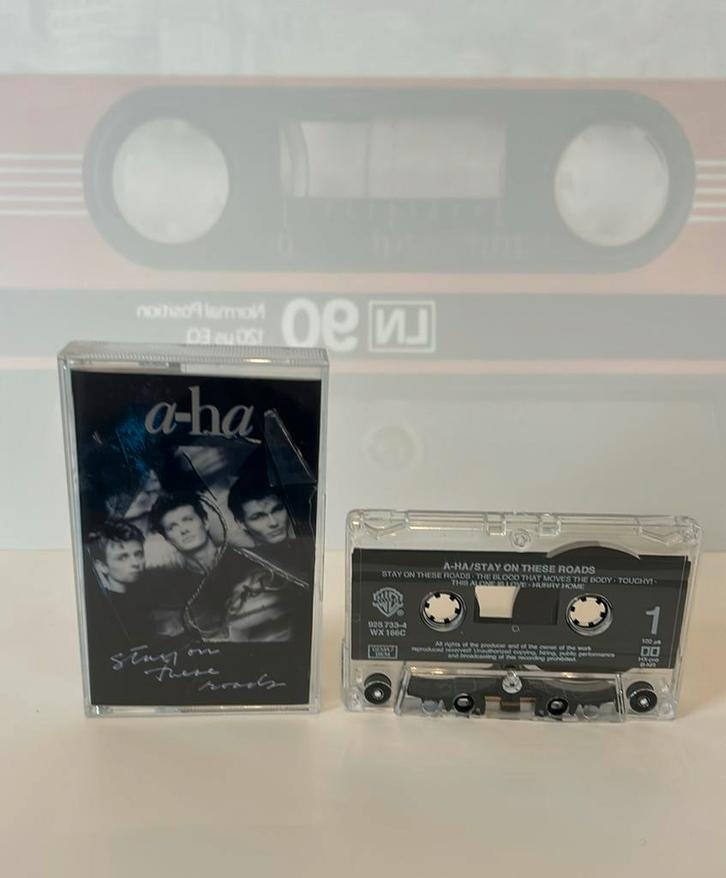 A-ha – Stay On These Roads – Cassette, Cd's en Dvd's, Cassettebandjes, Gebruikt, Pop, 1 bandje, Ophalen of Verzenden