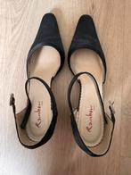 Open sandaal oorspronkelijke trouwschoenen, Zwart, Zo goed als nieuw, Sandalen of Muiltjes, Rainbowclub