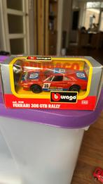 Burago ferrari 308 gtb rally, Hobby en Vrije tijd, Modelauto's | 1:24, Ophalen of Verzenden, Zo goed als nieuw, Bburago