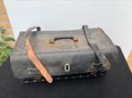 Te Koop : Koffer Leder Vintage Koffer Motor Brommer Tools, Ophalen of Verzenden, Gebruikt