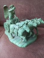 Romeins beeld met paarden, Ophalen of Verzenden