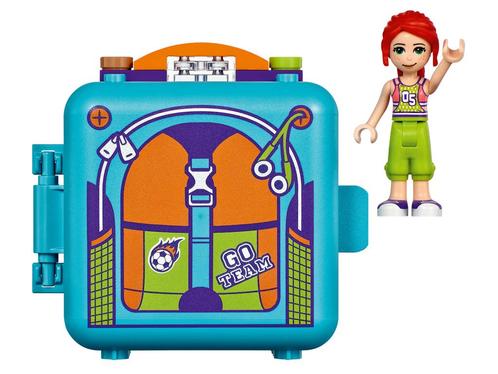LEGO Friends Mia’s voetbalkubus, Kinderen en Baby's, Speelgoed | Duplo en Lego, Zo goed als nieuw, Lego, Complete set, Ophalen of Verzenden