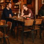 School chair vintage oude schoolstoelen cafe stoel  430, Ophalen of Verzenden, Gebruikt, Bruin, Vijf, Zes of meer stoelen