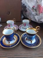 4 Bavaria Johann Seltmann Vohenstrauss miniatuur kop e, Ophalen of Verzenden, Zo goed als nieuw, Overige stijlen, Kop(pen) en/of Schotel(s)