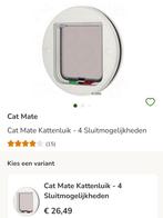 Kattenluik Cat Mate raam/glazendeur, Dieren en Toebehoren, Ophalen, Nieuw
