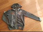 Grijs WAM DENIM fleecevest maat 164, Ophalen of Verzenden, Zo goed als nieuw