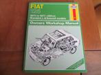 Haynesworkshop Manual vraagbaak Fiat 126 594 cc 1973 - 1977, Auto diversen, Handleidingen en Instructieboekjes, Ophalen of Verzenden