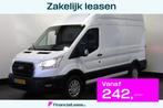 Ford Transit 2.0 TDCI 170PK L2H3 AUTOMAAT EURO 6 - Airco - C, Auto's, Stof, 4 cilinders, Wit, Bedrijf