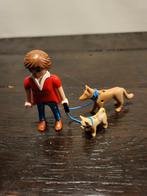 Playmobil  vrouw met honden, Kinderen en Baby's, Speelgoed | Playmobil, Ophalen of Verzenden, Zo goed als nieuw