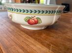 Villeroy & Boch french garden groot schaal 25/26cm, Ophalen of Verzenden, Overige stijlen, Porselein, Schaal of Schalen