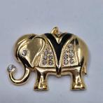 Hanger olifant, Ophalen of Verzenden, Zilver, Overige materialen