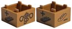 lego container,  bakje, box 2x2x1 met opdruk (7), Ophalen of Verzenden, Nieuw, Losse stenen, Lego