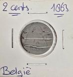 Belgie 2 cent 1863, Ophalen