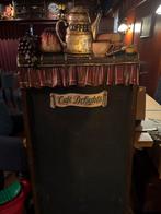 Decoratief Krijtbord 'Café Delights', Antiek en Kunst, Ophalen