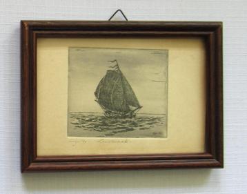 Oude ets Fries zeilschip Lemsteraak boeier Hugo Vermeulen beschikbaar voor biedingen