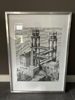 Lijst met poster van M.C. Escher., Ophalen