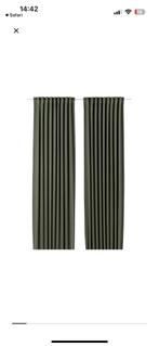 Majgull ikea gordijn groen 145 x 300 cm verduisterend, 100 tot 150 cm, Zo goed als nieuw, Groen, Verzenden