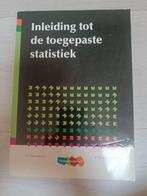J.H. Blankespoor - Inleiding tot de toegepaste statistiek, Ophalen of Verzenden, Zo goed als nieuw, J.H. Blankespoor, Nederlands