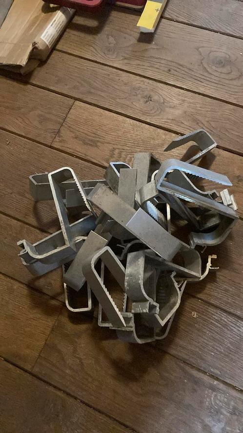 16 stuks Clickfit - Dakhaak (30-39 mm)  Art. nr. 1002001-20, Doe-het-zelf en Verbouw, IJzerwaren en Bevestigingsmiddelen, Gebruikt