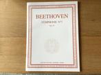 Pianoboek Beethoven no7 Op 92, Piano, Zo goed als nieuw, Artiest of Componist, Ophalen