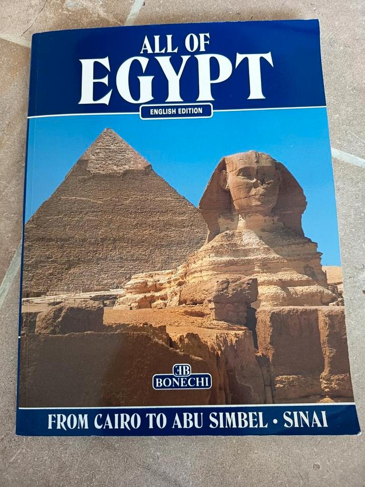 All of Egypt (Engelse Editie) Bonechi, Boeken, Reisgidsen, Gelezen, Reisgids of -boek, Afrika, Overige merken, Ophalen of Verzenden