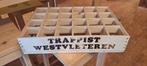 Houten bierkrat trappist westvleteren, Verzamelen, Biermerken, Ophalen, Zo goed als nieuw, Overige merken