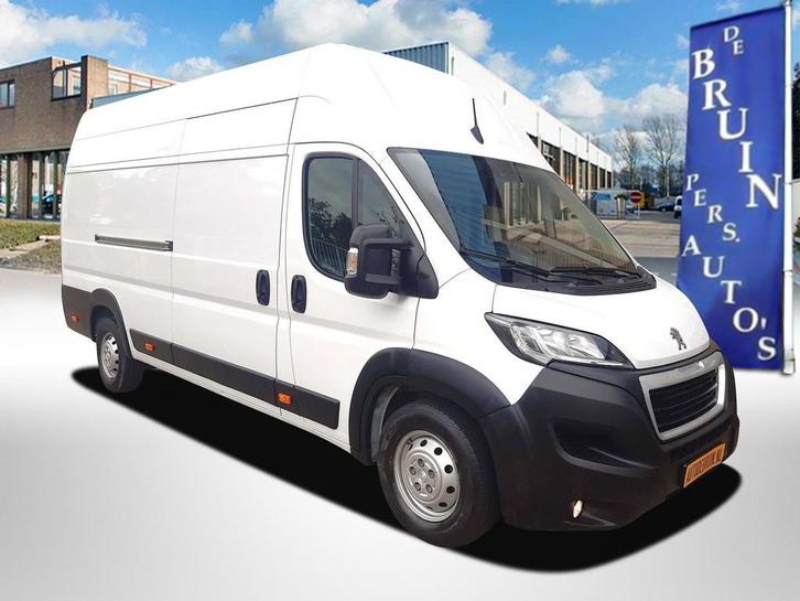 Peugeot Boxer 2.2 BlueHDI 140Pk L4H3 Extra hoogdak Airco Nav, Auto's, Bestelauto's, Bedrijf, Te koop, ABS, Achteruitrijcamera