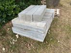Stapelblok, stapelelement, schellevis grijs 75x15x15, Ophalen, Zo goed als nieuw, 10 m² of meer, Beton