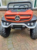 Mercedes Unimog kinderauto, Ophalen, Zo goed als nieuw