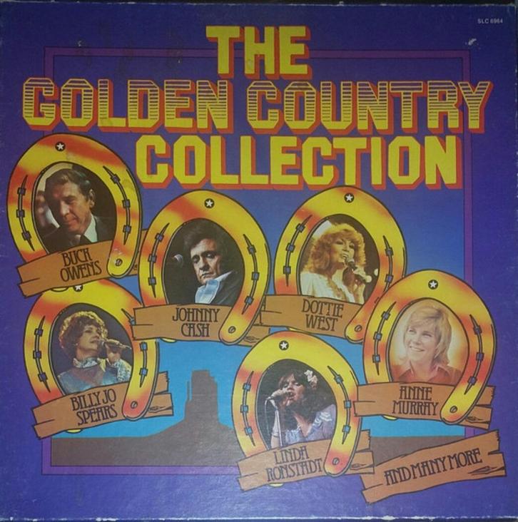 ELPEE verzamel: The Golden Country Collection, Cd's en Dvd's, Vinyl | Country en Western, Zo goed als nieuw, 12 inch, Ophalen of Verzenden