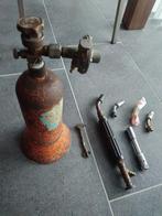 Gasbrander set, Ophalen of Verzenden, Gebruikt