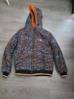 Dubbelzijdige winterjas met donzige kant van We Fashion, Meisje, Ophalen of Verzenden, Zo goed als nieuw, WE Fashion