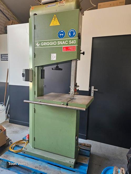 Lintzaag Griggio Snac 540, Doe-het-zelf en Verbouw, Gereedschap | Zaagmachines, Gebruikt, Lintzaag, 1200 watt of meer, 70 mm of meer