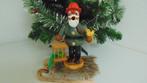 Vintage Kerst rookmannetje Ertsgebergte Duitsland, Ophalen of Verzenden, Gebruikt
