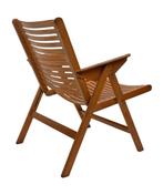 Vintage Niko Kralj Rex multiplex klapstoel voor Stol Design, Huis en Inrichting, Stoelen, Gebruikt, Bruin, Vintage, Eén