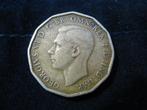 Engeland 3 Pence 1937 "Ticky", koning George VI #f30, Postzegels en Munten, Losse munt, Overige landen, Verzenden